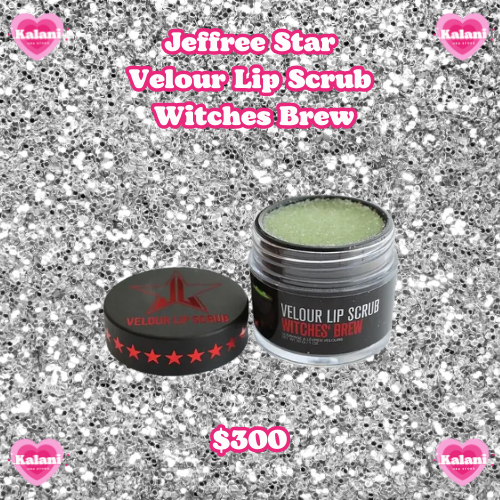 Velour Lip Scrub Witches Brew - Jeffree Star Cosmetics